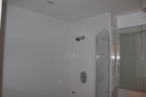 painted bathroom ceiling
